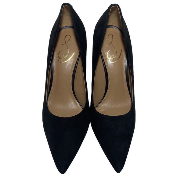 Sam Edelman Black Suede Heels - Picture 3 of 15